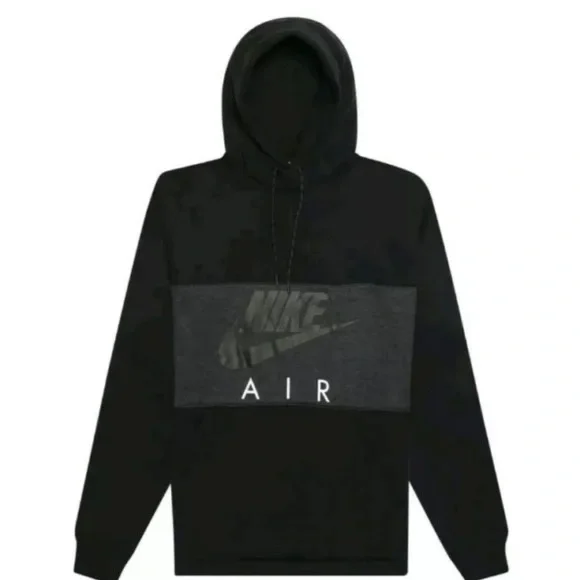 NIKE AIR Sweatshirt MEN'S XL Black AQ7255 010